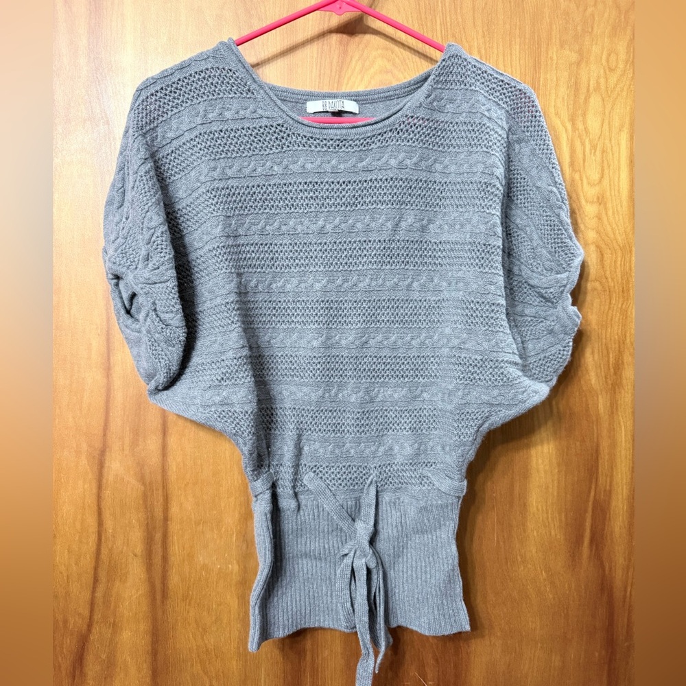 Short Sleeve Dolman Sweater